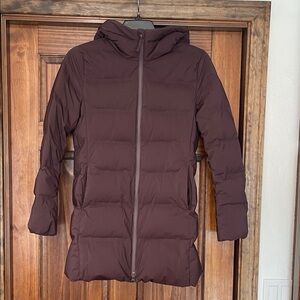 Uniqlo Women's Diwn Puffer Jacket  Maroon Small